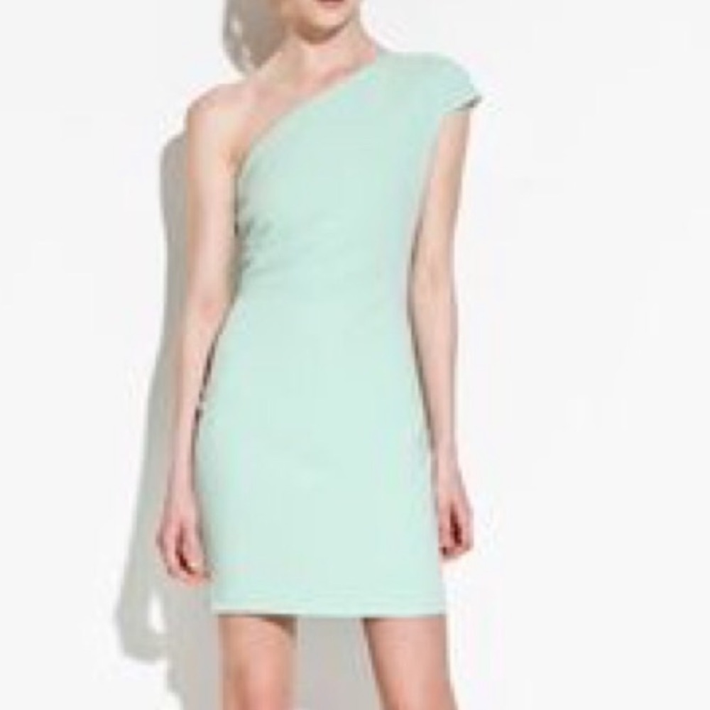 Zara One Shoulder Mini Dress 👗